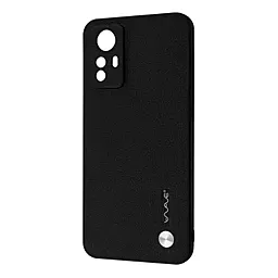 Чехол Wave Leather Case для Xiaomi Redmi Note 12S Black