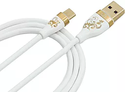USB Кабель iZi PM-12 USB Type-C Cable White