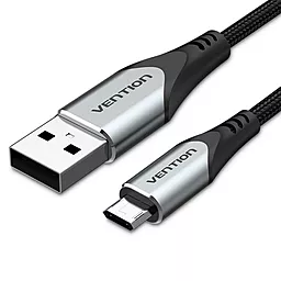 Кабель Vention USB-A - micro USB 15w 3a 2м cable Black (COCHH) - фото Кабель Vention USB-A - micro USB 15w 3a 2м cable Black (COCHH)