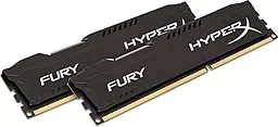 Оперативная память HyperX 16Gb DDR3 1600MHz Fury Black (2x8GB) (HX316C10FBK2/16)