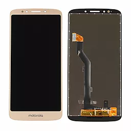 Дисплей Motorola Moto G6 Play (XT1922-1, XT1922-2, XT1922-3, XT1922-4, XT1922-5, XT1922-10) з тачскріном, Gold
