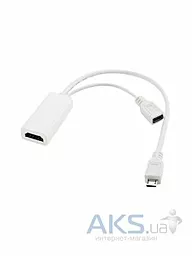 Видео переходник (адаптер) Siyoteam Micro USB to HDMI Adapter MHL White (SY-714)