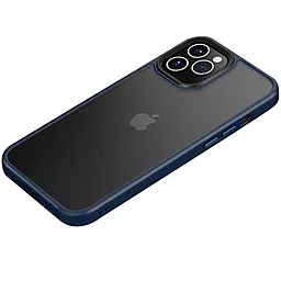 Чохол Epik TPU+PC Metal Buttons для Apple iPhone 13 Pro (6.1") Синій - мініатюра 3