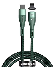 Кабель USB PD Baseus Zinc Magnetic 20W USB Type-C - Lightning Cable Green (CATLXC-A06)