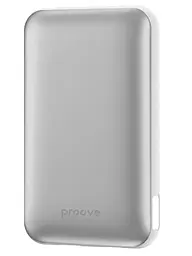 Повербанк Proove Vibe Energy Plus 22.5W 10000mAh Silver/White - фото Повербанк Proove Vibe Energy Plus 22.5W 10000mAh Silver/White