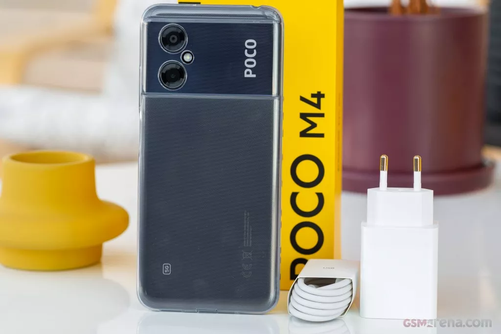 Смартфон Poco M4 5G Power Black - фото 7