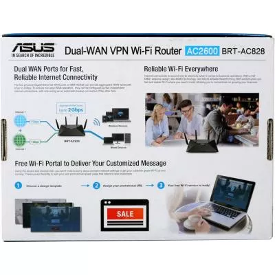 Маршрутизатор (Роутер) Asus BRT-AC828 чорний - фото 6