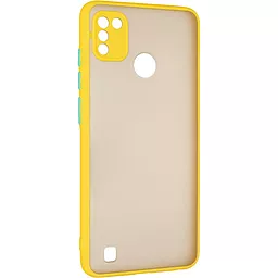 Чохол Gelius Bumper Mat Case for Tecno Pop 4 Pro Yellow