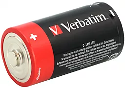 Батарейки Verbatim Alkaline C (R14) 2шт (49922) 1.5 V - мініатюра 3