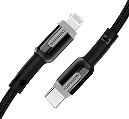 Кабель Denmen D41L USB Type-C - Lightning 20w 3a 1м PD cable Gray