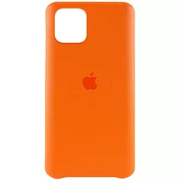 Чохол 1TOUCH AHIMSA PU Leather Case Logo (A) Apple iPhone 11 Orange