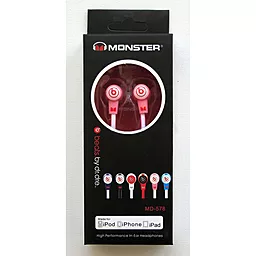 Наушники Monster MD-578 Pink