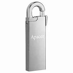 Флешка Apacer AH13A 32GB USB 2.0 (AP32GAH13AS-1) Silver - фото Флешка Apacer AH13A 32GB USB 2.0 (AP32GAH13AS-1) Silver