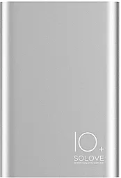 Повербанк Solove A9s 10000mAh Silver - фото Повербанк Solove A9s 10000mAh Silver