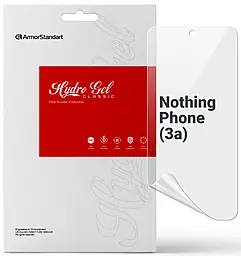 Гидрогелевая пленка ArmorStandart для Nothing Phone (3a) (ARM85460) - фото Гидрогелевая пленка ArmorStandart для Nothing Phone (3a) (ARM85460)
