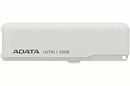Флешка ADATA UV110 32GB (AUV110-32G-RWH) White - фото Флешка ADATA UV110 32GB (AUV110-32G-RWH) White
