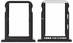 Держатель (лоток) Сим карты Xiaomi Mi A2 / Mi 6X Dual SIM Original  Black