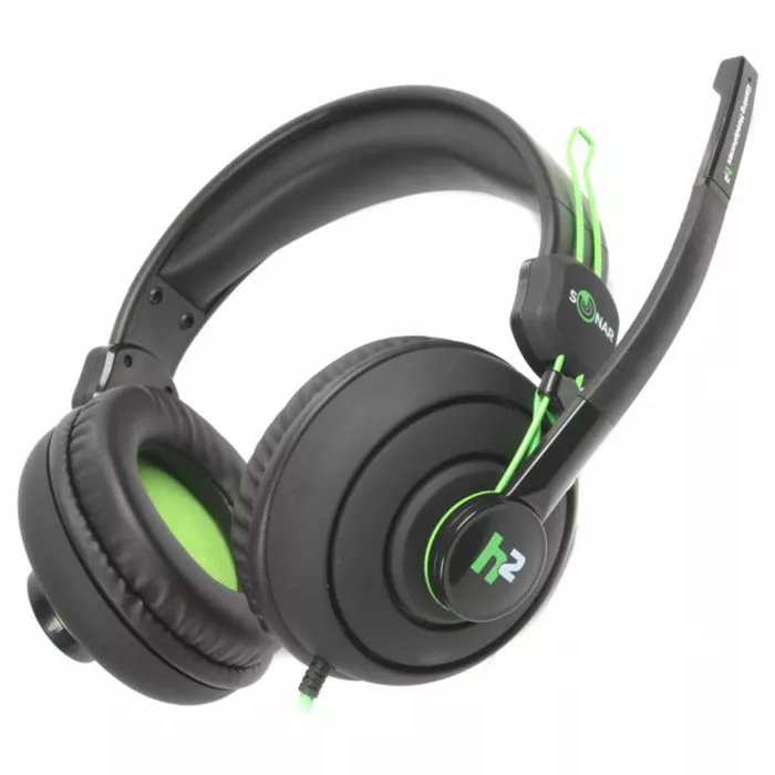 Наушники Maxxter Sonar H2 Black - фото 1