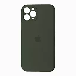 Чохол Silicone Case Full Camera Square для Apple iPhone 11 Pro Max Virid
