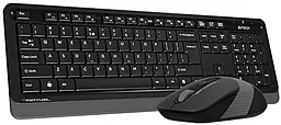 Комплект (клавіатура+мишка) A4Tech Fstyler FG1010 Black/Grey - мініатюра 2