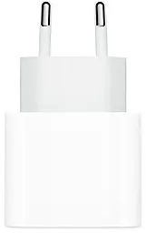Сетевое зарядное устройство с быстрой зарядкой Apple Original 18W power adapter white (MU7V2) - фото Сетевое зарядное устройство с быстрой зарядкой Apple Original 18W power adapter white (MU7V2)