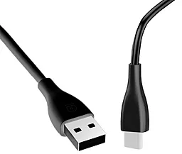 Кабель WUW X103 USB-A - Type-C 12w 2.4a 1м cable Black - фото Кабель WUW X103 USB-A - Type-C 12w 2.4a 1м cable Black