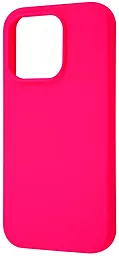 Чехол Wave Full Silicone Cover для Apple iPhone 15 Bright Pink