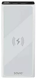 Повербанк Savio BA-06 10000 mAh 20W White - фото Повербанк Savio BA-06 10000 mAh 20W White