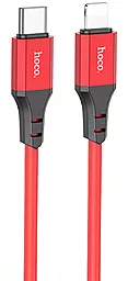 Кабель USB PD Hoco X86 Spear 20W 3A USB Type-C - Lightning Cable Red