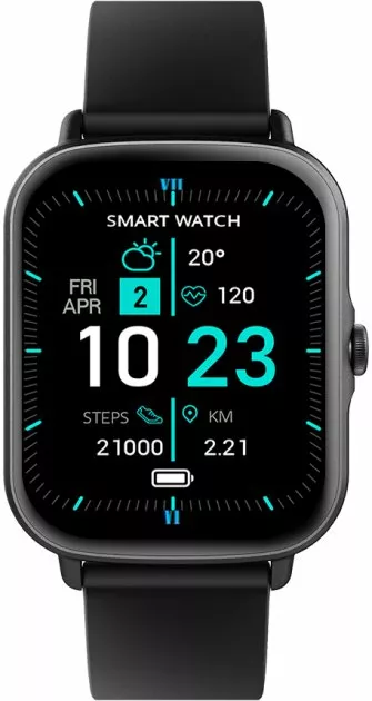 Смарт-часы Globex Smart Watch Me Pro Black - фото 2