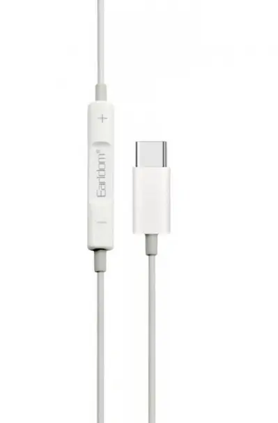 Наушники Earldom ET-E74C Type-C White - фото 2