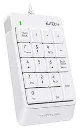 Клавиатура A4Tech Numeric Keypad USB (FK13P White) - миниатюра 2