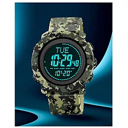 Часы наручные SKMEI 2095CMGN  Army Green Camouflage - миниатюра 3