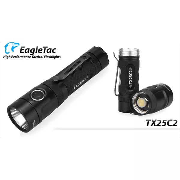 Ліхтарик акумуляторний EagleTac TX25C2 XM-L2 U2 (1180 Lm) Kit (1x18650, 2x16340, 2x18650) - фото 5