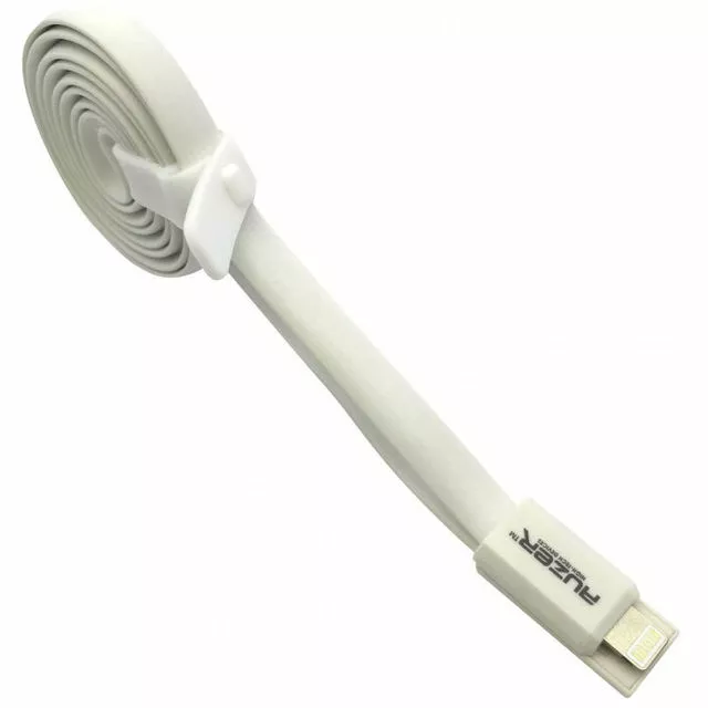 Кабель Auzer AC-L1 USB-A - Lightning 1м cable White - фото 4