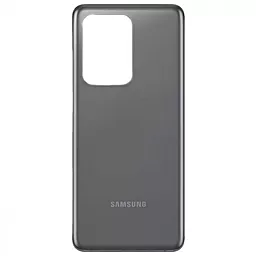 Задняя крышка корпуса Samsung Galaxy S20 Ultra G988B Original Cosmic Grey - миниатюра 2
