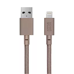 USB Кабель Native Union Belt Cable Lightning Taupe (3m) Taupe (BELT-KV-L-TAU-3)