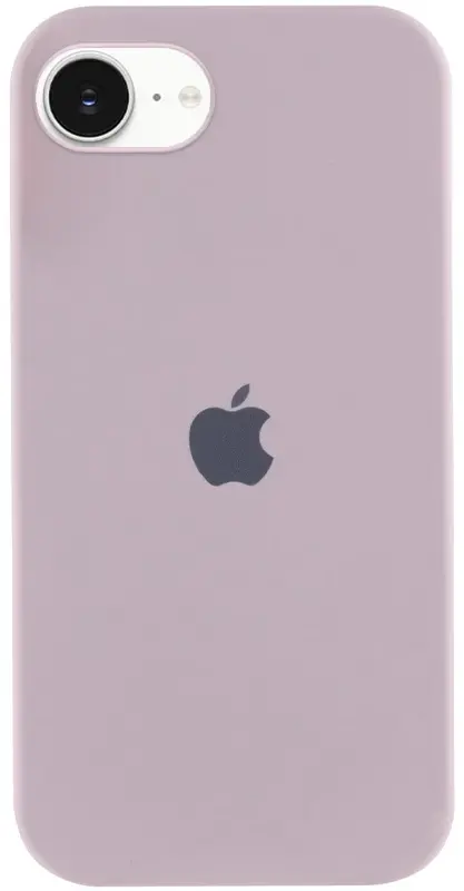 Чехол Silicone Case Full для Apple iPhone 16e, iPhone 17e   Chalk Pink - фото 1