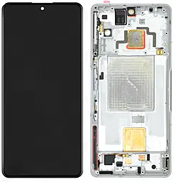 Дисплей Xiaomi Redmi K50 Gaming с тачскрином и рамкой, (TFT), Silver - фото Дисплей Xiaomi Redmi K50 Gaming с тачскрином и рамкой, (TFT), Silver