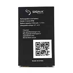 Аккумулятор Sigma mobile X-treme DT68 (2100 mAh) 12 мес. гарантии - миниатюра 2