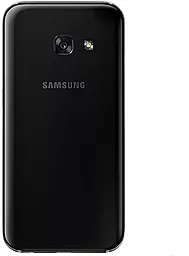 Задняя крышка корпуса Samsung Galaxy A7 2017 A720F со стеклом камеры Black Sky