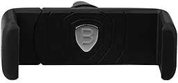 Держатель Baseus Simple Version of Mini Shield Car Mount Black - фото Держатель Baseus Simple Version of Mini Shield Car Mount Black