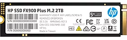 SSD Накопитель HP FX900 Plus 2TB M.2 NVMe (7F618AA)