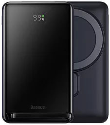 Беспроводной (магнитный) повербанк Baseus Magnetic Bracket 10000mah 20W Blue (PPCX000203) - фото Беспроводной (магнитный) повербанк Baseus Magnetic Bracket 10000mah 20W Blue (PPCX000203)