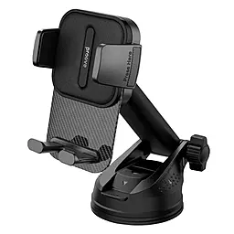 Держатель Proove Carbon Clamp Suction Type Car Mount Black - фото Держатель Proove Carbon Clamp Suction Type Car Mount Black