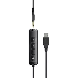 Наушники Speedlink METIS USB Stereo Headset 3.5mm Jack with USB Soundcard Black (SL-870007-BK) - миниатюра 4