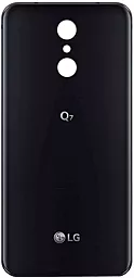 Задняя крышка корпуса LG Q7 Q610NM Original Black - фото Задняя крышка корпуса LG Q7 Q610NM Original Black