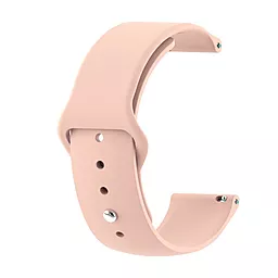 Змінний ремінець для розумного годинника Samsung Galaxy Watch 42mm/Watch Active/Active 2 40/44mm/Watch 3 41mm/Gear S2 Classic/Gear Sport (706171) Grapefruit Pink