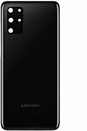 Задняя крышка корпуса Samsung Galaxy S20 Plus G985 со стеклом камеры Original Cosmic Black