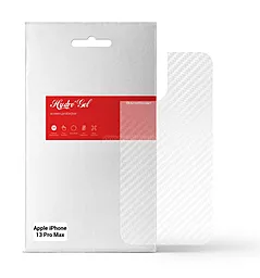 Гидрогелевая пленка ArmorStandart на заднюю панель для Apple iPhone 13 Pro Max Carbone Transparent (ARM61071) - фото Гидрогелевая пленка ArmorStandart на заднюю панель для Apple iPhone 13 Pro Max Carbone Transparent (ARM61071)